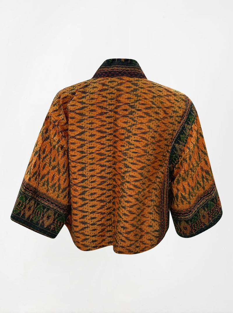 kantha vintage bolero aarya (resha) no waste sale
