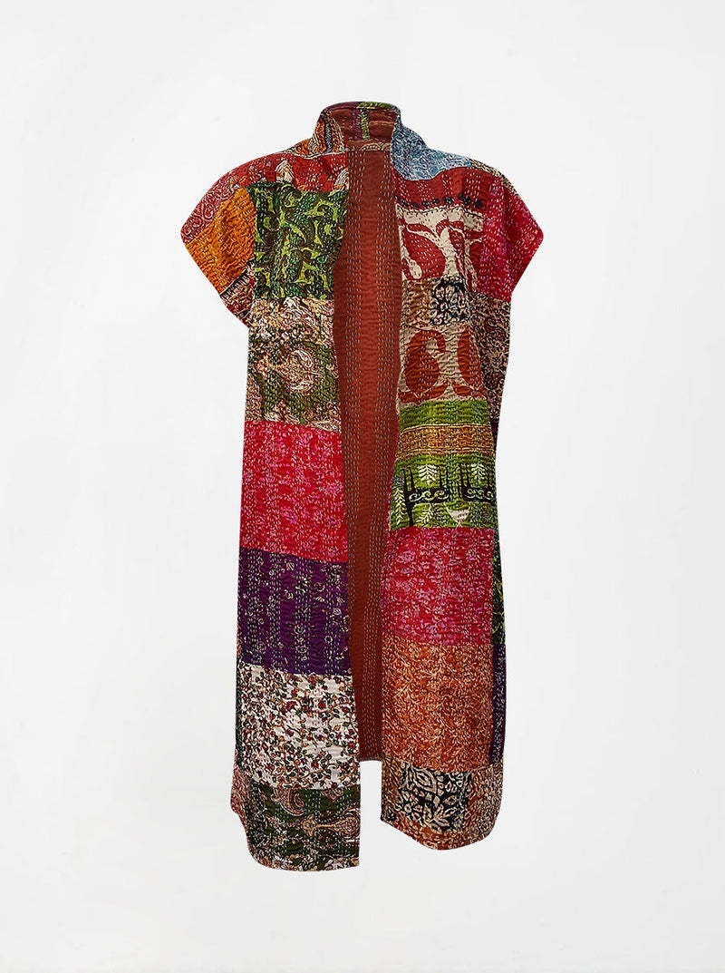 kantha vintage overlay pooja (resha)