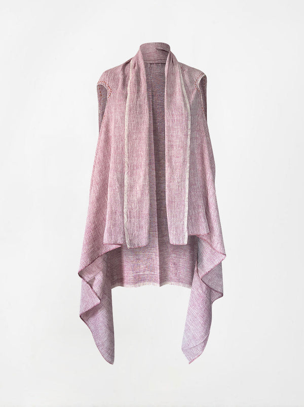 cape infinity duo kala organic cotton blush pink (single layer)