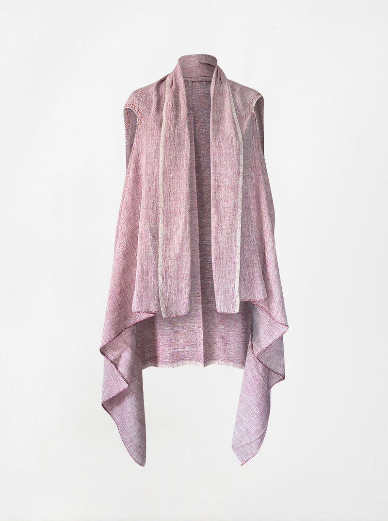 cape infinity duo kala organic cotton blush pink (single layer)
