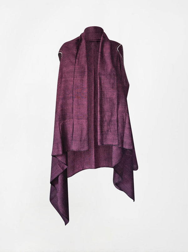 cape infinity duo kala organic cotton purple (single layer)