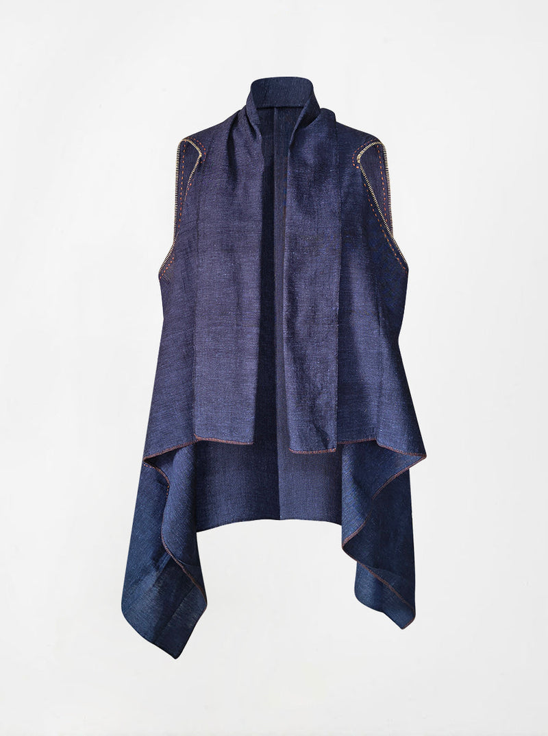 cape infinity duo kala organic cotton blue (single layer)