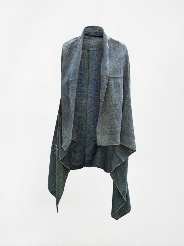 cape infinity duo kala organic cotton single layer green