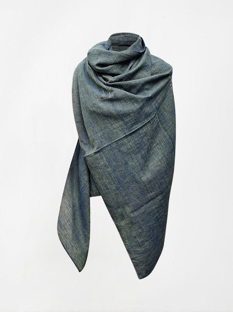 cape infinity duo kala organic cotton single layer green
