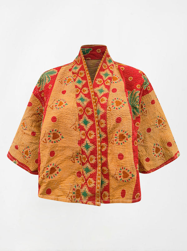 kantha vintage bolero meera no waste sale