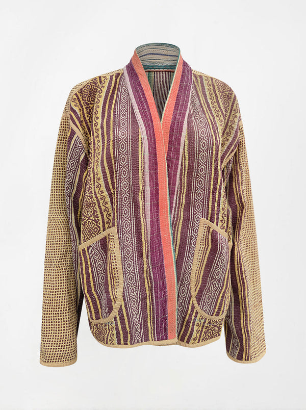 kantha vintage kimono kajal no waste sale