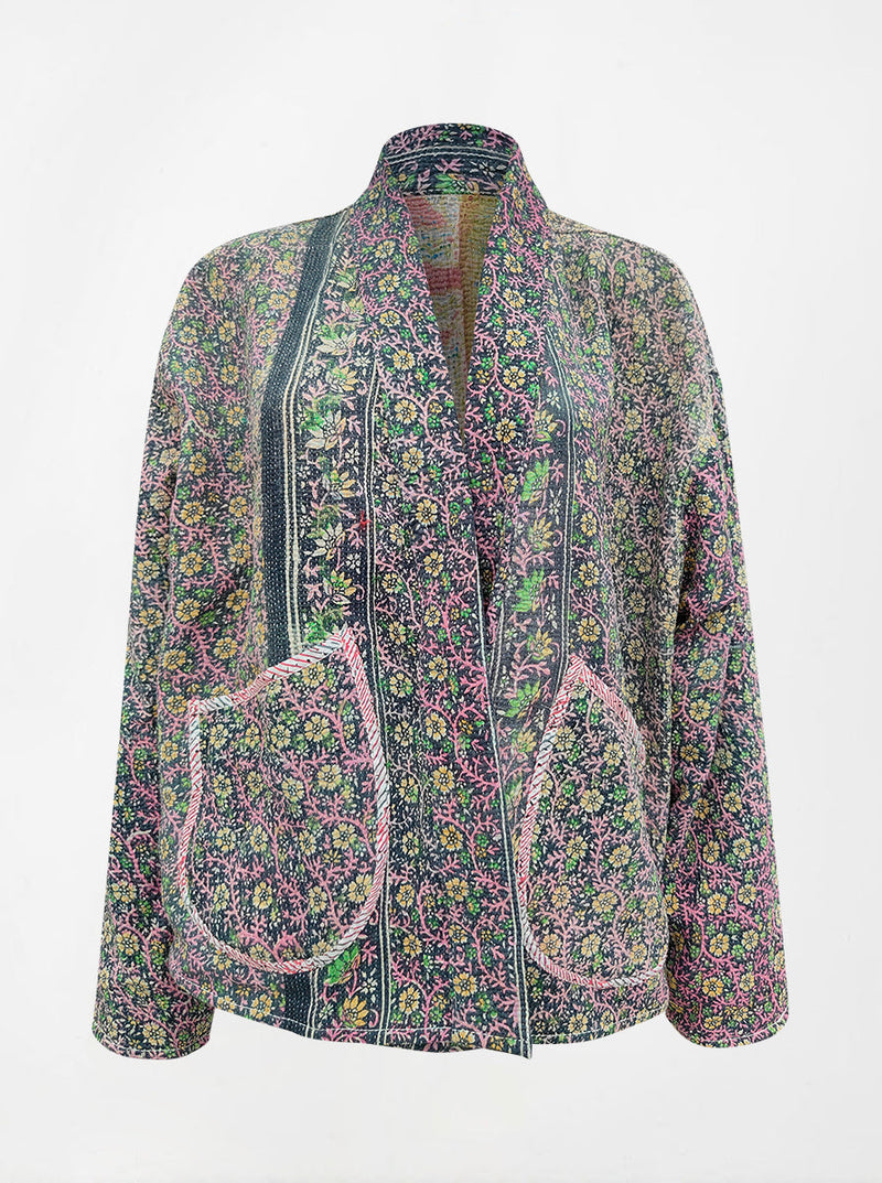 kantha vintage kimono shilpa no waste sale