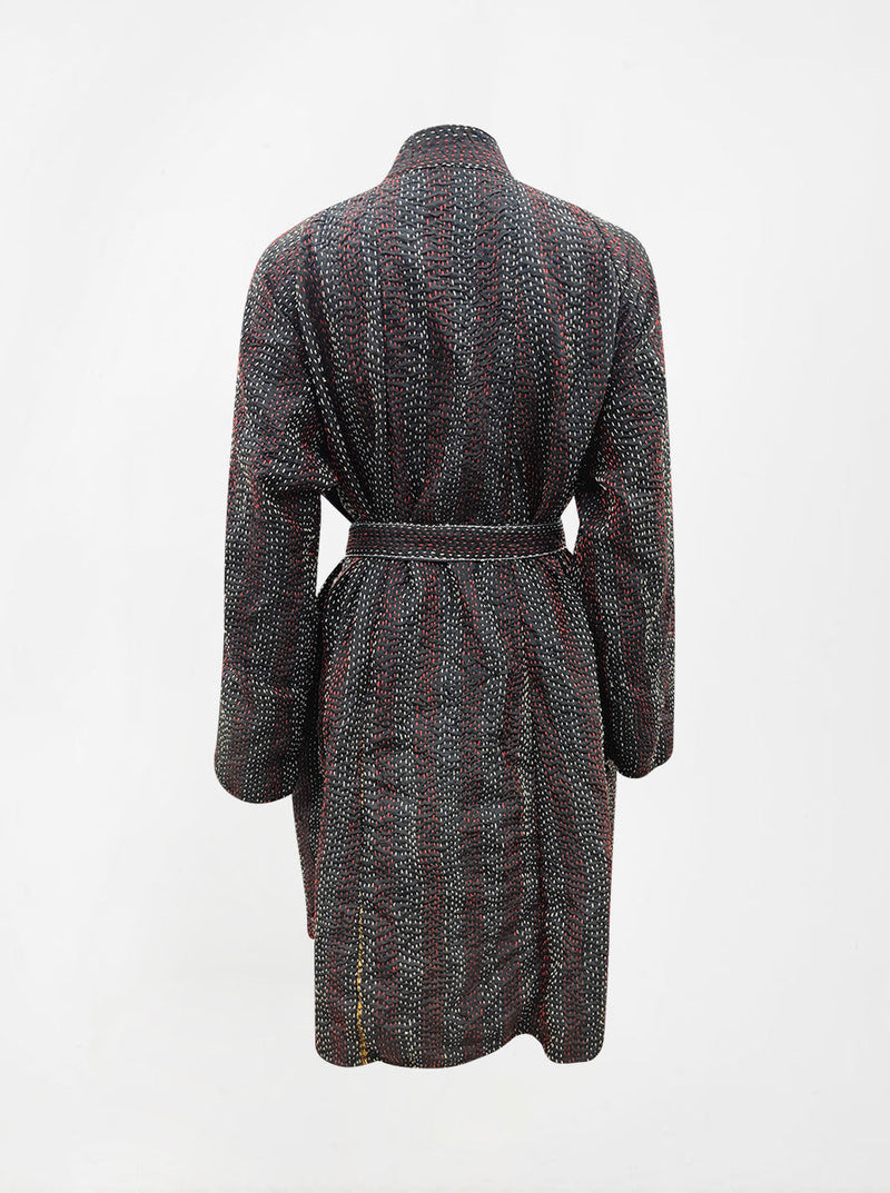 kantha vintage silk dress kanya (M)