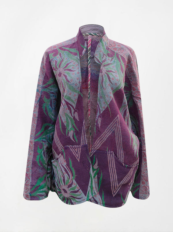 kantha vintage short jacket jaamuni (Zinda)