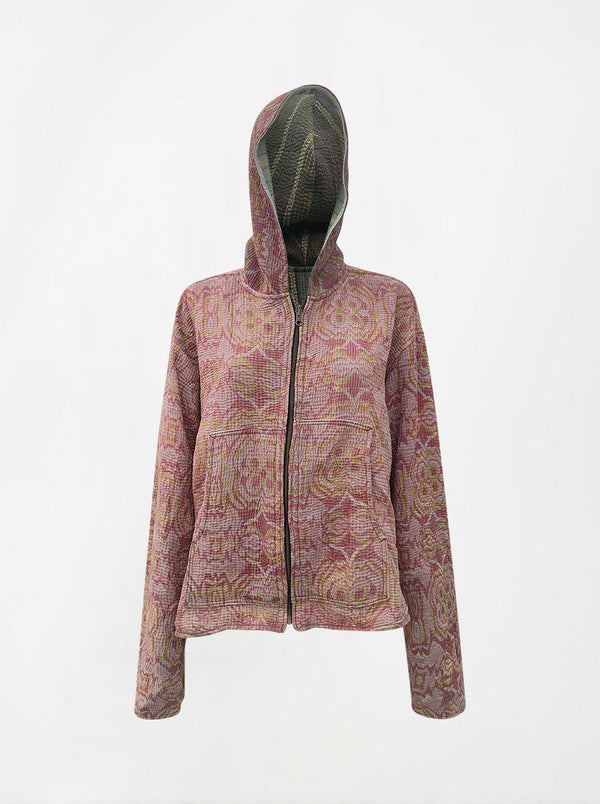 kantha vintage hoodie patala (S) (Zinda)