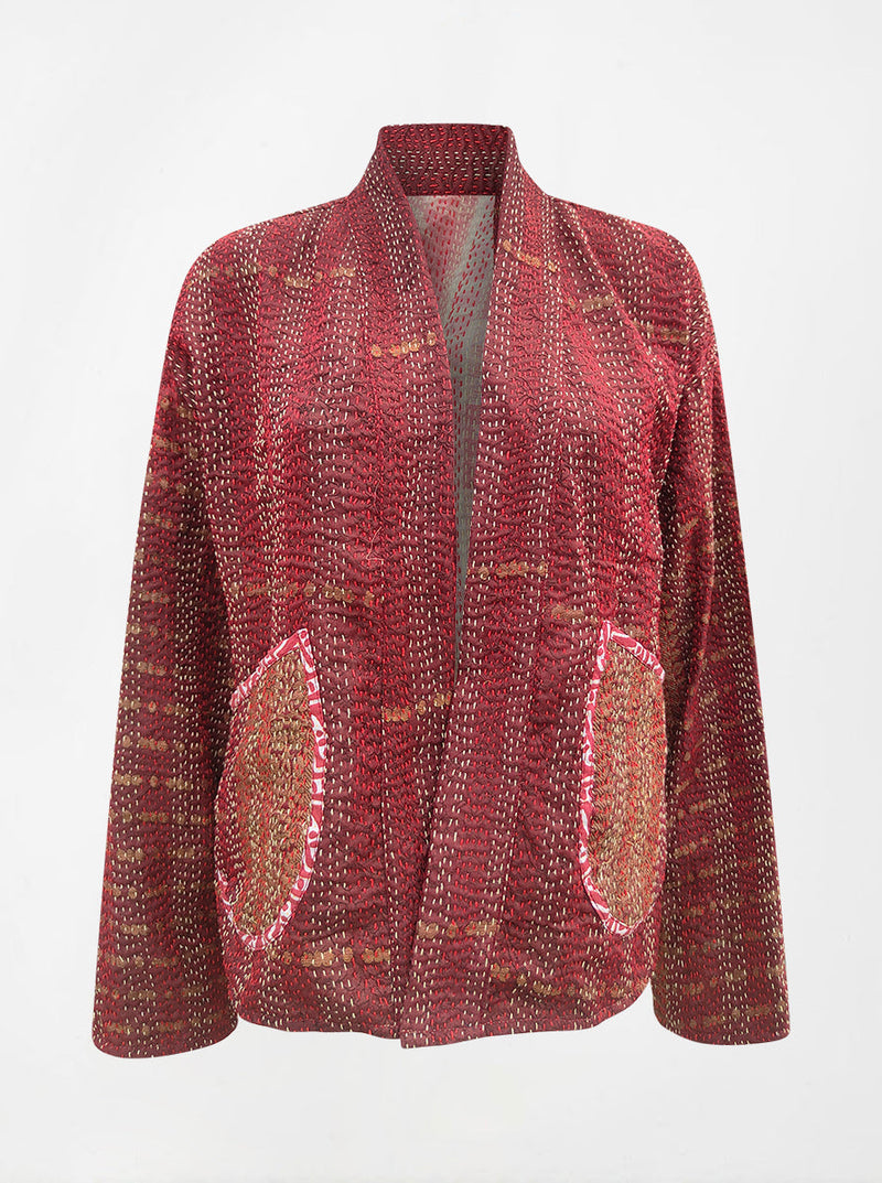 kantha vintage kimono banares suti (Zinda)