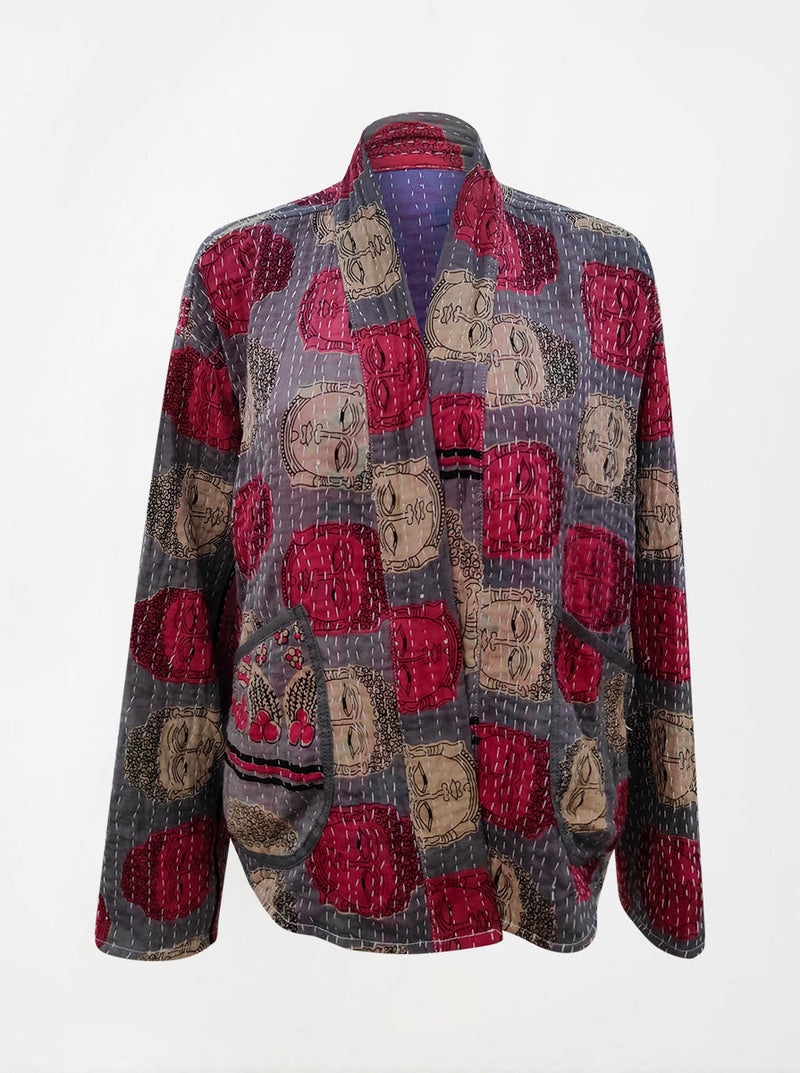 kantha vintage lite kimono pushpa