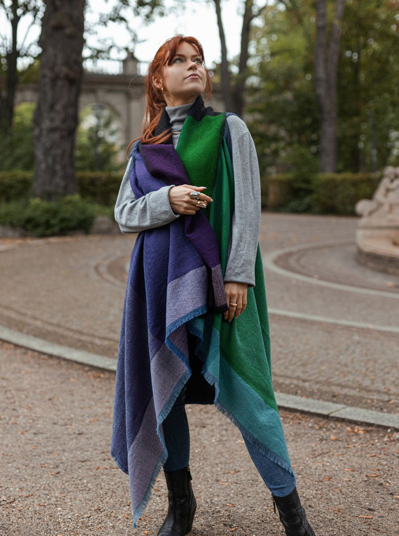 cape infinity wool galaxy no waste sale