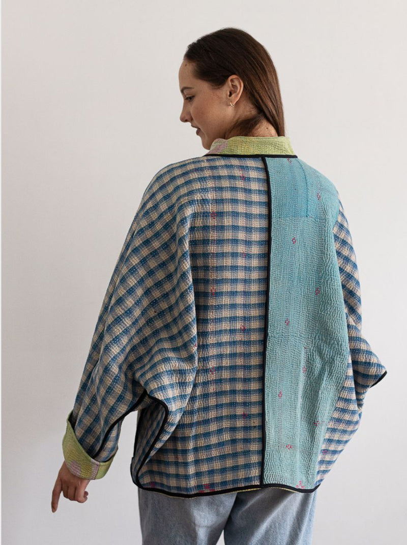 kantha vintage jacket shehnaz