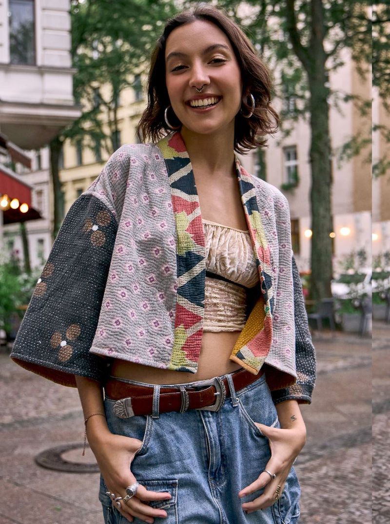 kantha vintage bolero reenu (shravan)