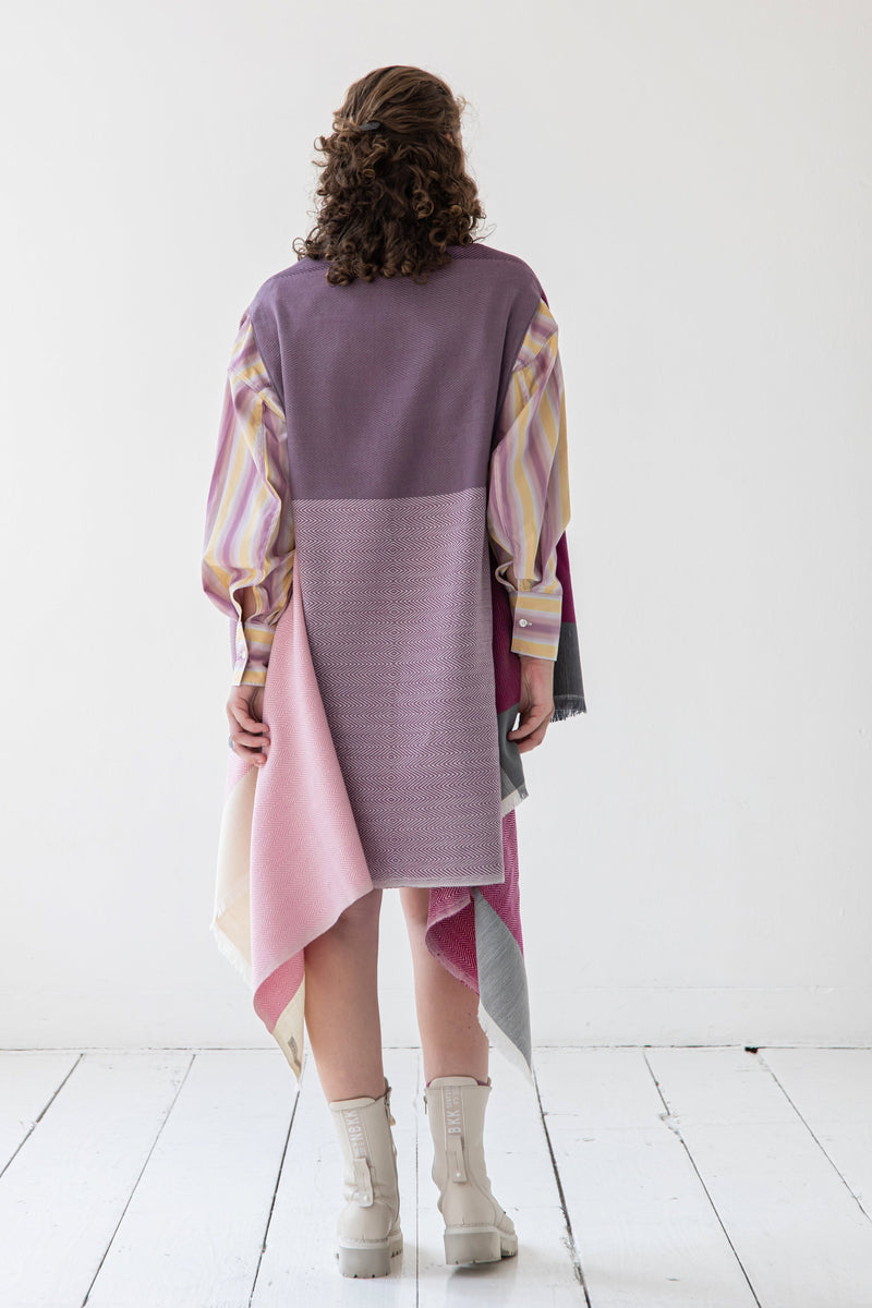 cape infinity wool flamingo