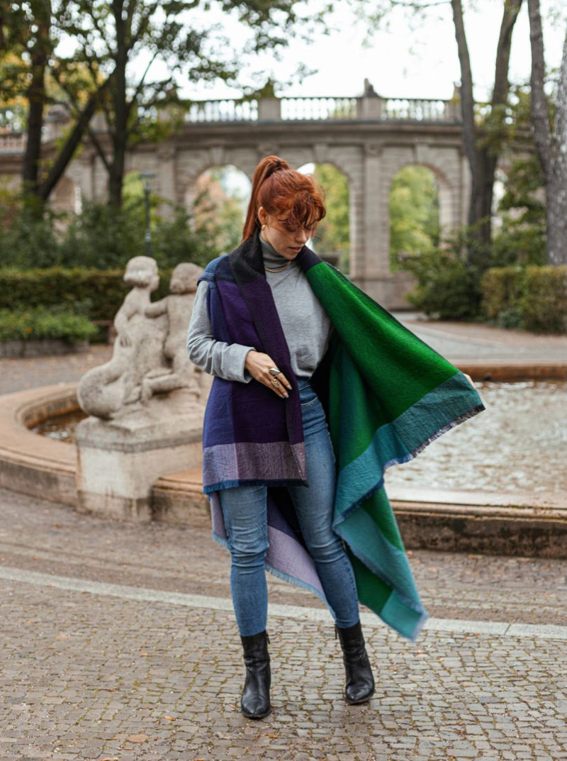 cape infinity wool galaxy no waste sale