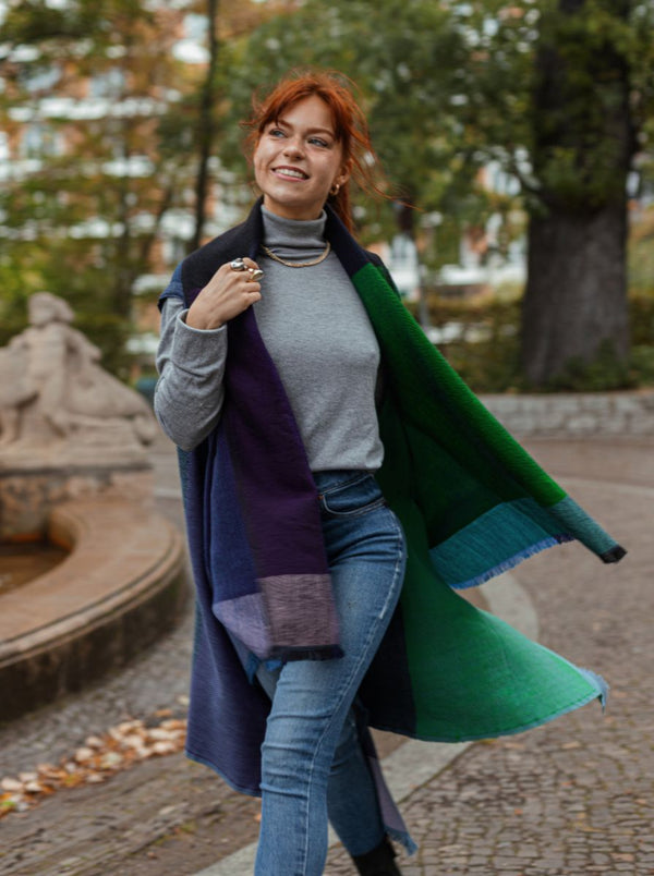 cape infinity wool galaxy no waste sale