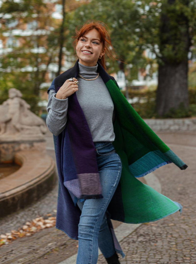 cape infinity wool galaxy no waste sale