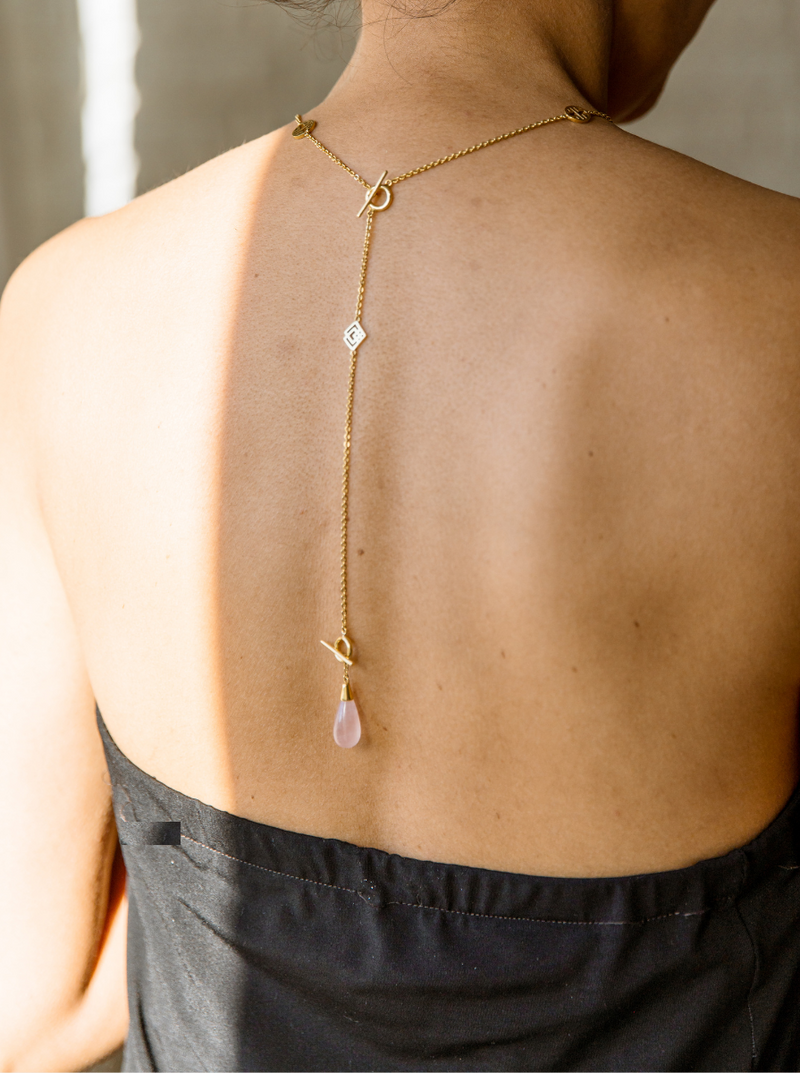 infinity gemstone necklace silver