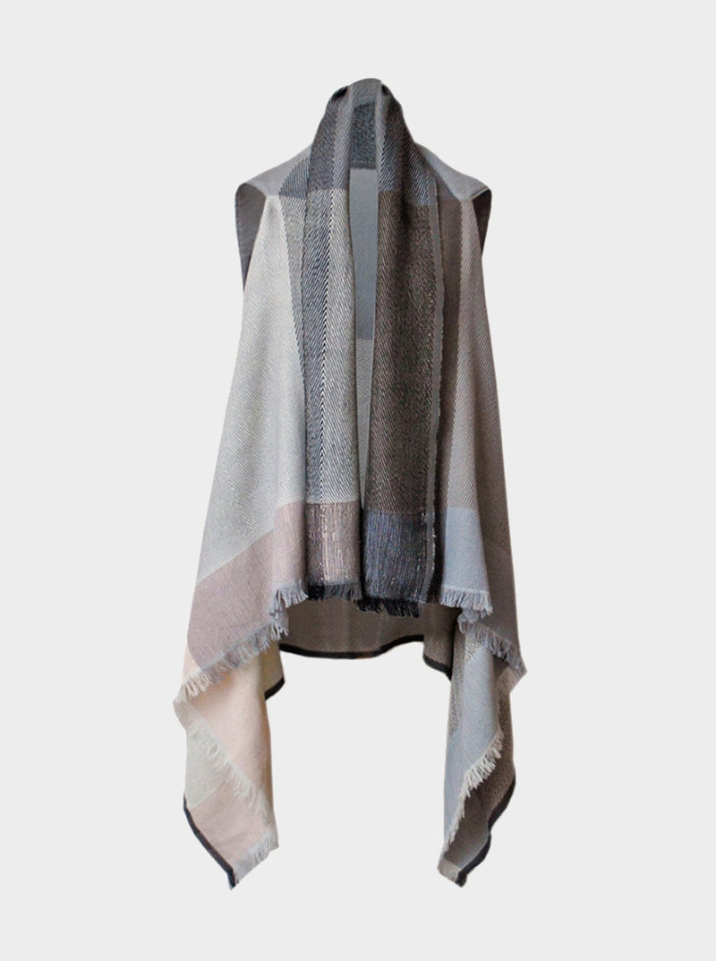 cape infinity wool pebble