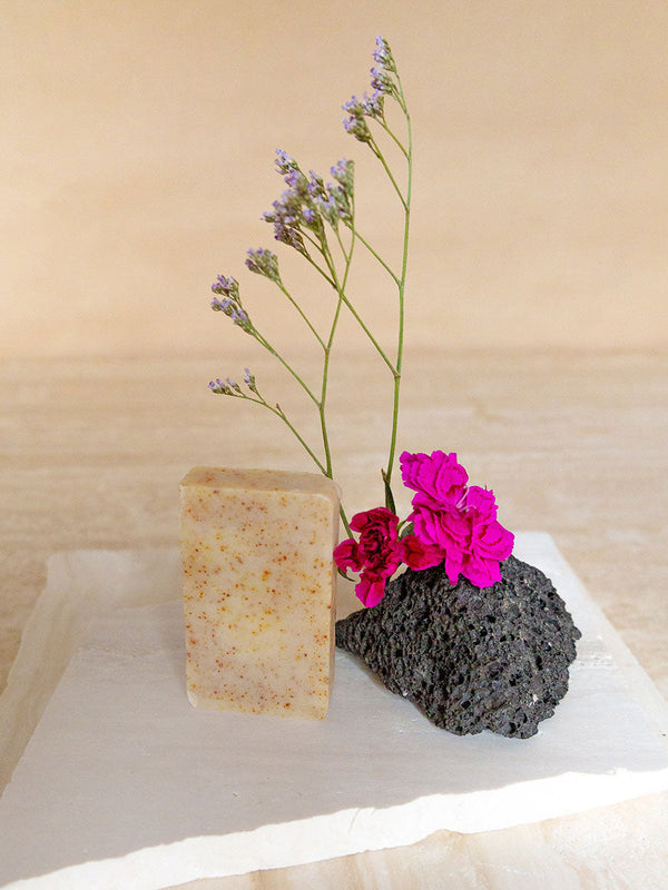 3 pack geranium and apricot scrub