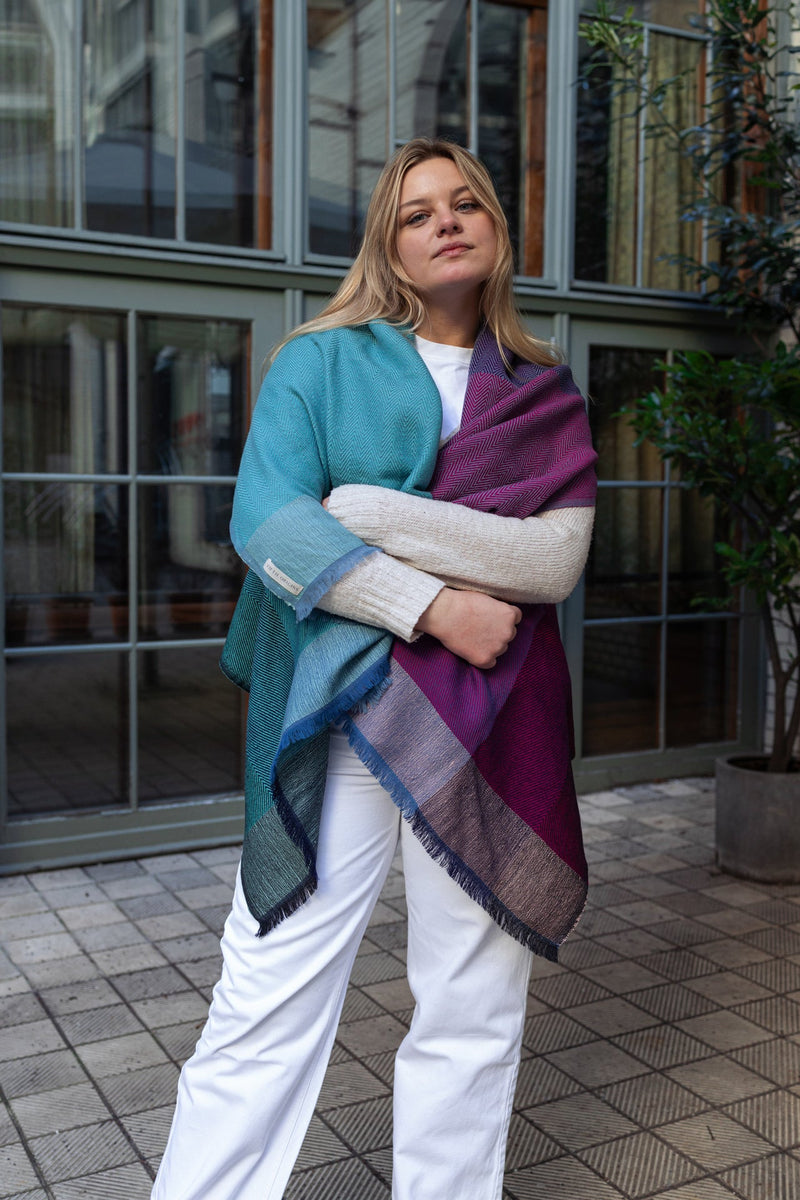 new in ! cape infinity wool morning no waste sale