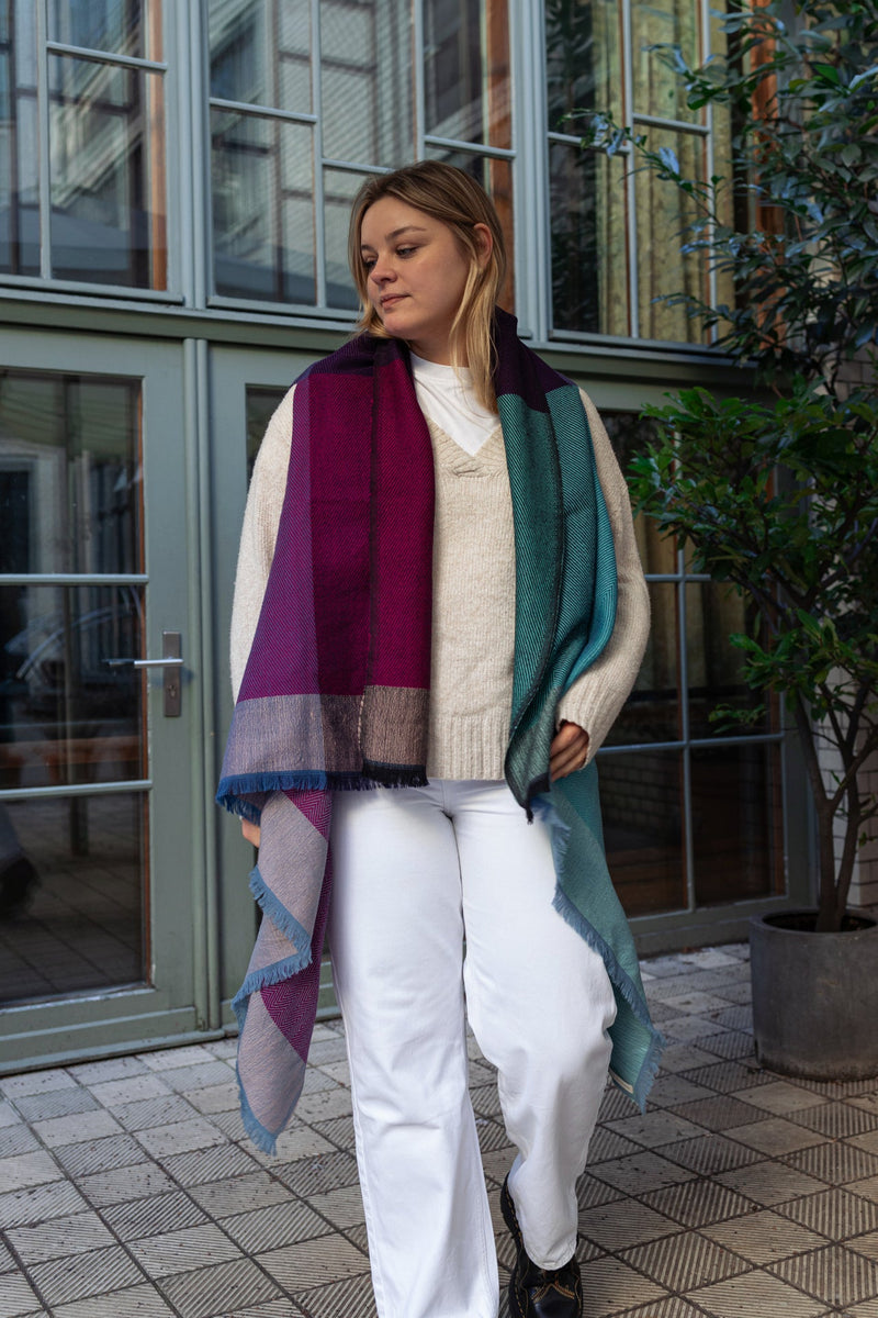 new in ! cape infinity wool morning no waste sale