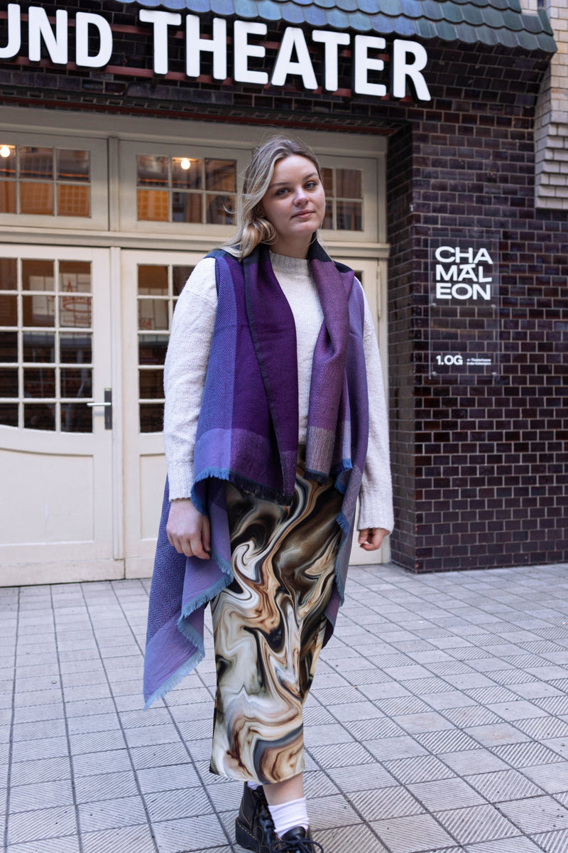 new in ! cape infinity wool cosmo
