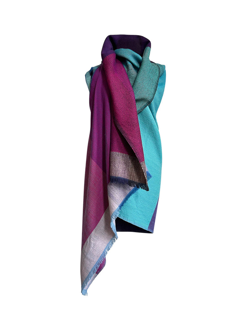new in ! cape infinity wool morning no waste sale
