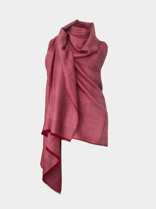 cape infinity lite wool raspberry