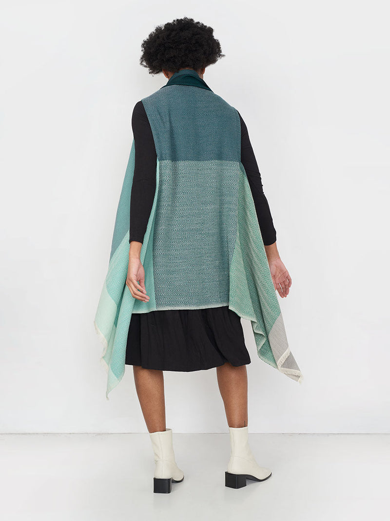 cape infinity wool aurora no waste sale