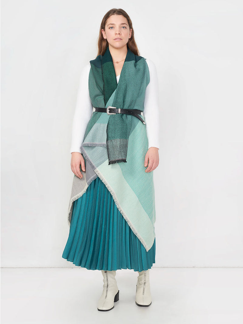 cape infinity wool aurora no waste sale