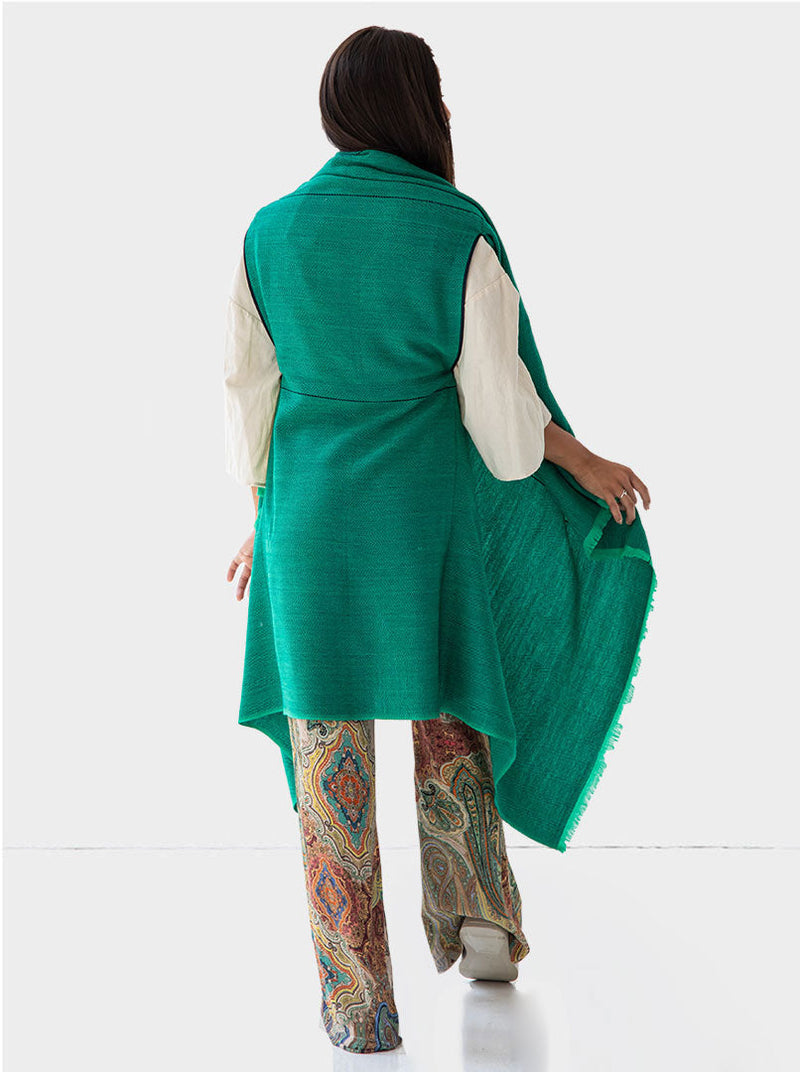 cape infinity lite wool emerald