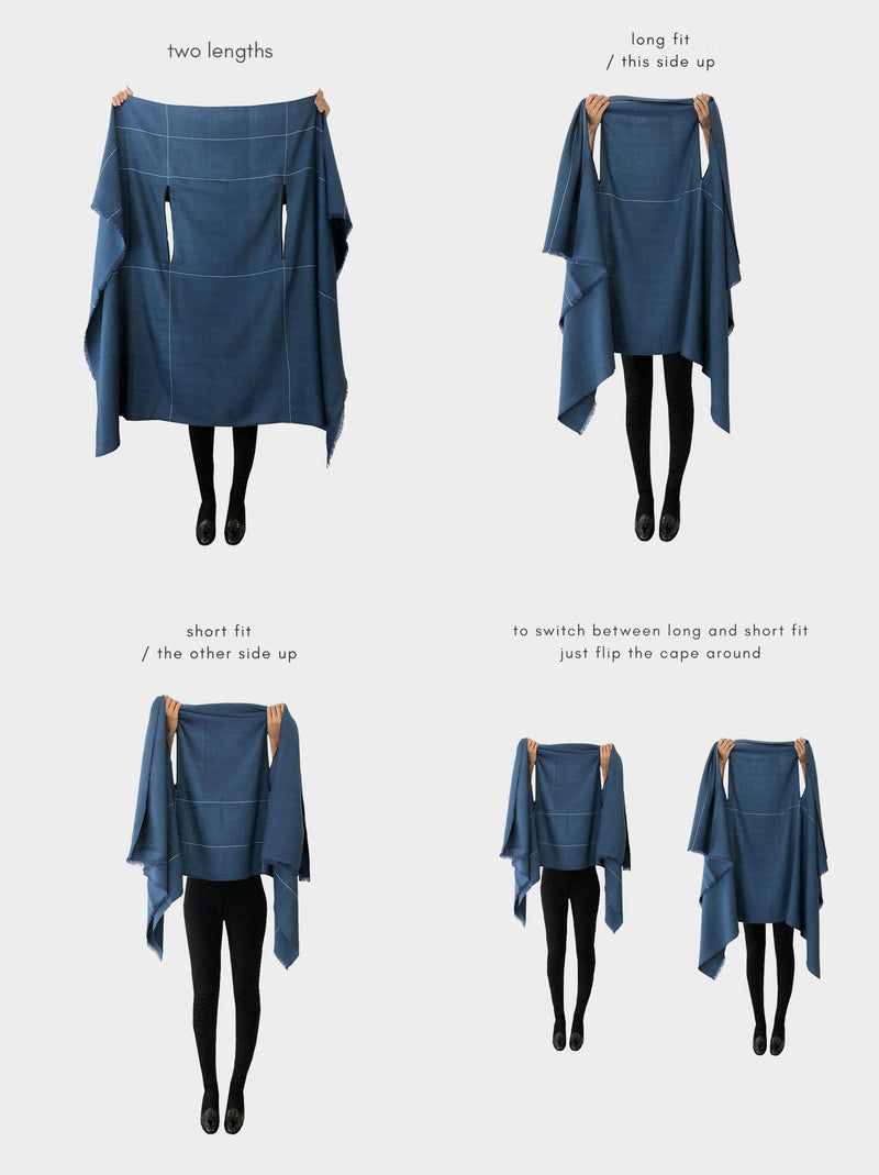 cape infinity lite wool peacock