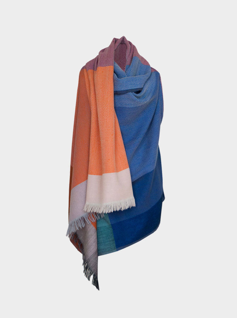 cape infinity wool sunrise