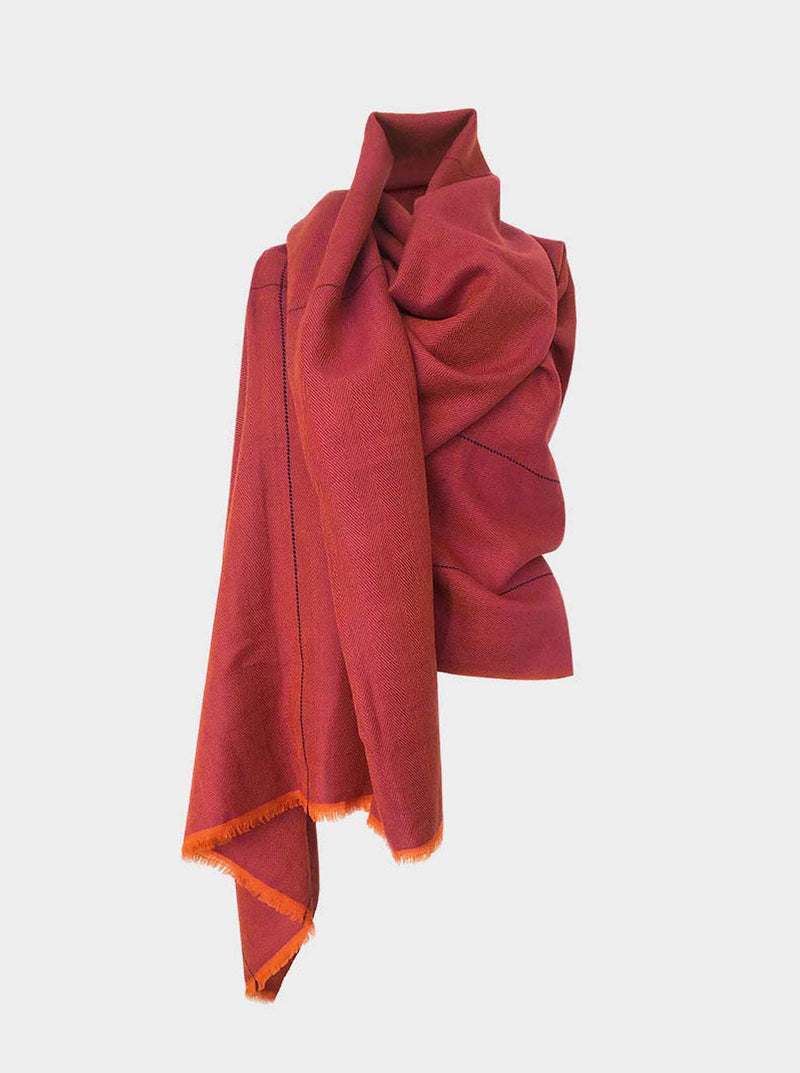 cape infinity lite wool sunset