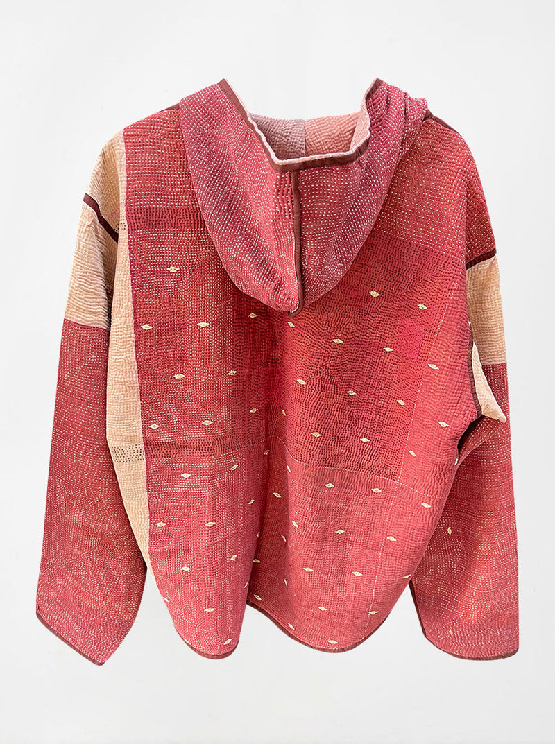 kantha vintage hoodie sudhi (L-XL)