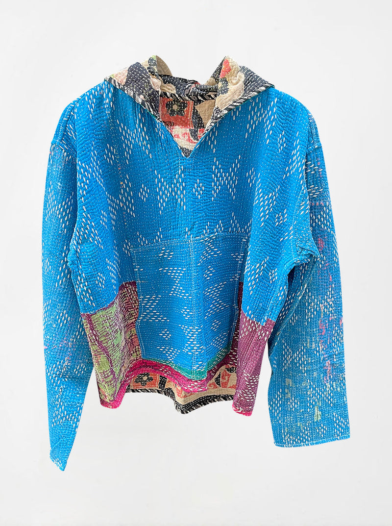 kantha vintage hoodie kriti (S-M)