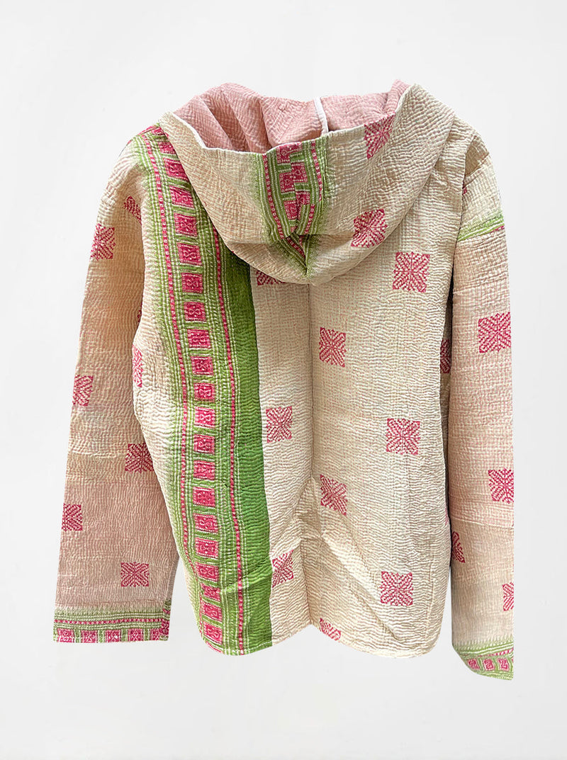 kantha vintage hoodie seema (L-XL)