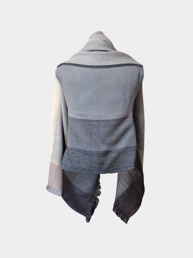 cape infinity wool pebble